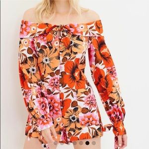 Alice McCall on the level floral play suit romper size 4